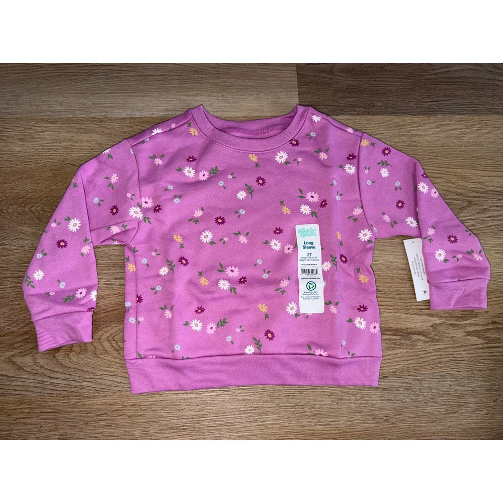 Girl crewneck sweatshirt 2T